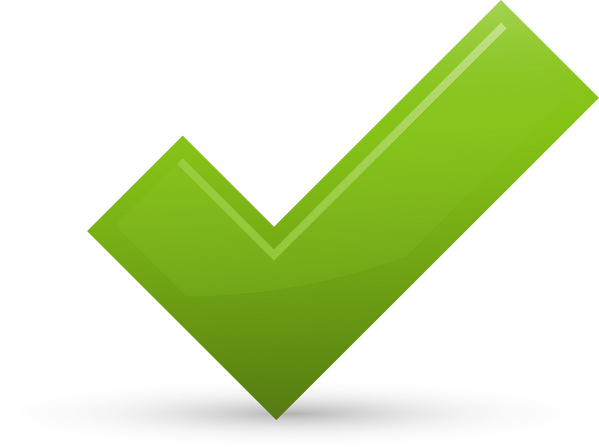 Green Checkmark Illustration 